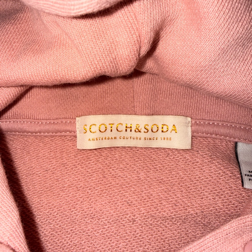 Scotch & Soda Dusty Pink Crewneck Hoodie - Picture 5 of 12